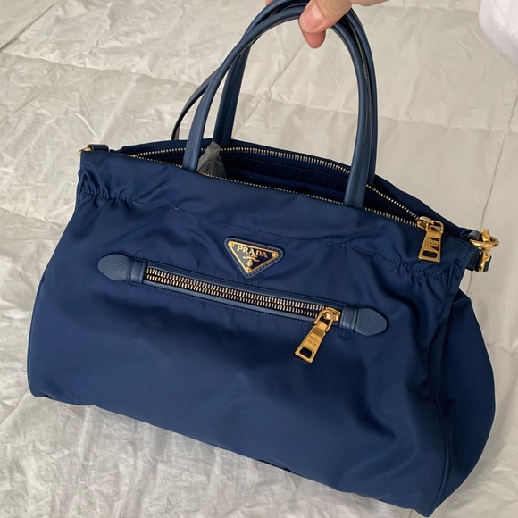 Prada Handbags - Prada Beautiful blue handbag